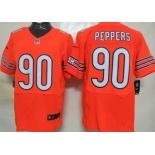 Nike Chicago Bears #90 Julius Peppers Orange Elite Jersey