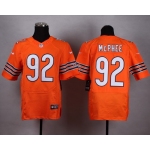 Nike Chicago Bears #92 Pernell McPhee Orange Elite Jersey