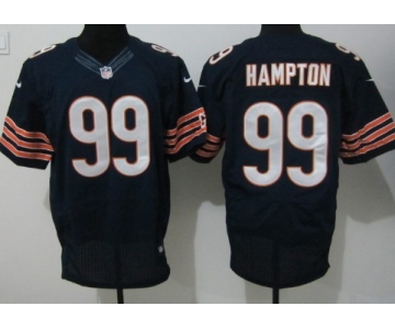 Nike Chicago Bears #99 Dan Hampton Blue Elite Jersey