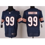 Nike Chicago Bears #99 Lamarr Houston Blue Elite Jersey