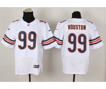 Nike Chicago Bears #99 Lamarr Houston White Elite Jersey