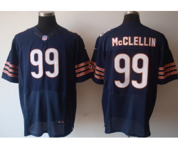 Nike Chicago Bears #99 Shea McClellin Blue Elite Jersey