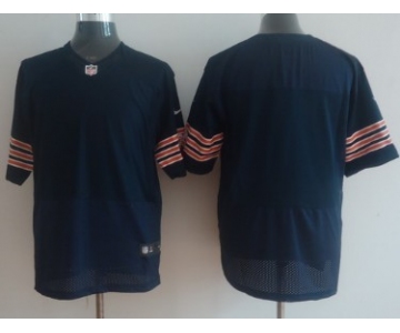 Nike Chicago Bears Blank Blue Elite Jersey