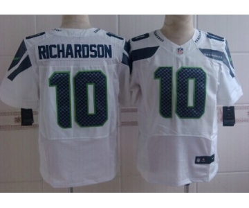 Nike Seattle Seahawks #10 Paul Richardson White Elite Jersey