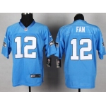 Nike Seattle Seahawks #12 Fan Light Blue Elite Jersey