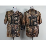 Nike Seattle Seahawks #12 Fan Realtree Camo Elite Jersey