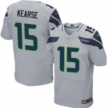 Nike Seattle Seahawks #15 Jermaine Kearse Gray Elite Jersey