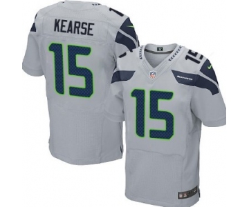 Nike Seattle Seahawks #15 Jermaine Kearse Gray Elite Jersey