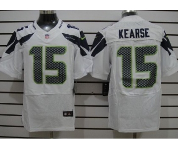 Nike Seattle Seahawks #15 Jermaine Kearse White Elite Jersey