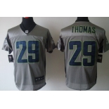 Nike Seattle Seahawks #29 Earl Thomas Gray Shadow Elite Jersey