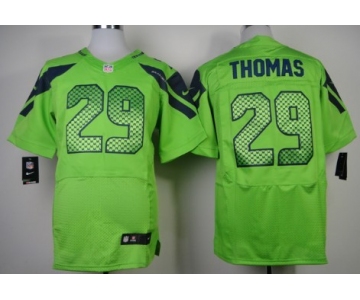 Nike Seattle Seahawks #29 Earl Thomas Green Elite Jersey