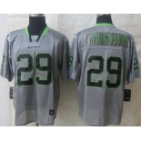 Nike Seattle Seahawks #29 Earl Thomas III Lights Out Gray Elite Jersey