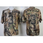 Nike Seattle Seahawks #3 Russell Wilson Realtree Camo Elite Jersey