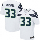 Nike Seattle Seahawks #33 Christine Michael White Elite Jersey