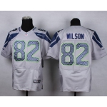 Nike Seattle Seahawks #82 Luke Willson Gray Elite Jersey