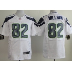 Nike Seattle Seahawks #82 Luke Willson White Elite Jersey