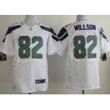 Nike Seattle Seahawks #82 Luke Willson White Elite Jersey