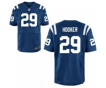 Men's 2017 NFL Draft Indianapolis Colts #29 Malik Hooker Royal Blue Team Color Stitched NFL Nike Elite Jersey