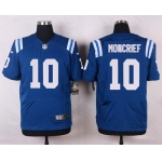 Men's Indianapolis Colts #10 Donte Moncrief Royal Blue Team Color NFL Nike Elite Jersey