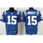 Men's Indianapolis Colts #15 Phillip Dorsett Nike Blue Elite Jersey