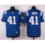 Men's Indianapolis Colts #41 Robert Smith Royal Blue Team Color NFL Nike Elite Jersey