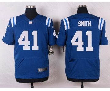 Men's Indianapolis Colts #41 Robert Smith Royal Blue Team Color NFL Nike Elite Jersey