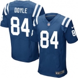 Men's Indianapolis Colts #84 Jack Doyle Royal Blue Team Color NFL Nike Elite Jersey