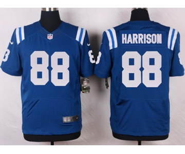 Men's Indianapolis Colts #88 Marvin Harrison Royal Blue Retired Player NFL Nike Elite Jersey