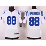 Men's Indianapolis Colts #88 Marvin Harrison White Retired Player NFL Nike Elite Jersey