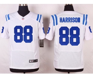 Men's Indianapolis Colts #88 Marvin Harrison White Retired Player NFL Nike Elite Jersey