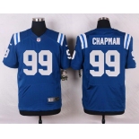 Men's Indianapolis Colts #99 Josh Chapman Royal Blue Team Color NFL Nike Elite Jersey