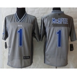 Nike Indianapolis Colts #1 Pat McAfee 2013 Gray Vapor Elite Jersey