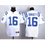 Nike Indianapolis Colts #16 Phillip Dorsett  White Elite Jersey