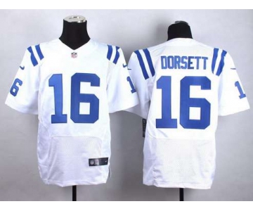 Nike Indianapolis Colts #16 Phillip Dorsett  White Elite Jersey