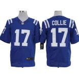 Nike Indianapolis Colts #17 Austin Collie Blue Elite Jersey