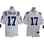 Nike Indianapolis Colts #17 Austin Collie White Elite Jersey