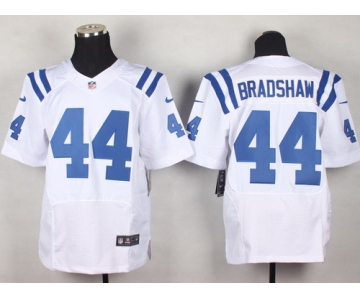 Nike Indianapolis Colts #44 Ahmad Bradshaw White Elite Jersey