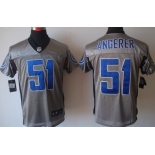 Nike Indianapolis Colts #51 Pat Angerer Gray Shadow Elite Jersey