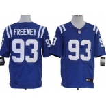 Nike Indianapolis Colts #93 Dwight Freeney Blue Elite Jersey