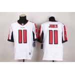 Men's Atlanta Falcons #11 Julio Jones Nike White Elite Jersey