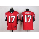 Men's Atlanta Falcons #17 Devin Hester Nike Red Elite Jersey