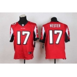 Men's Atlanta Falcons #17 Devin Hester Nike Red Elite Jersey