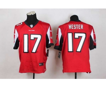 Men's Atlanta Falcons #17 Devin Hester Nike Red Elite Jersey