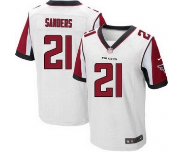 Men's Atlanta Falcons #21 Desmond Trufant White Road NFL Nike Elite Jersey