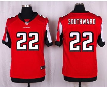 Men's Atlanta Falcons #22 Dezmen Southward Red Team Color NFL Nike Elite Jersey