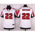 Men's Atlanta Falcons #22 Dezmen Southward White Road NFL Nike Elite Jersey