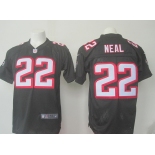 Men's Atlanta Falcons #22 Keanu Neal Black Alternate NFL Nike Elite Jersey