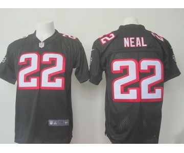 Men's Atlanta Falcons #22 Keanu Neal Black Alternate NFL Nike Elite Jersey