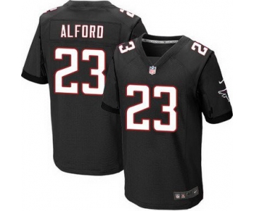 Men's Atlanta Falcons #23 Robert Alford Black Alternate NFL Nike Elite Jersey