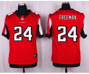 Men's Atlanta Falcons #24 Devonta Freeman Red Team Color NFL Nike Elite Jersey